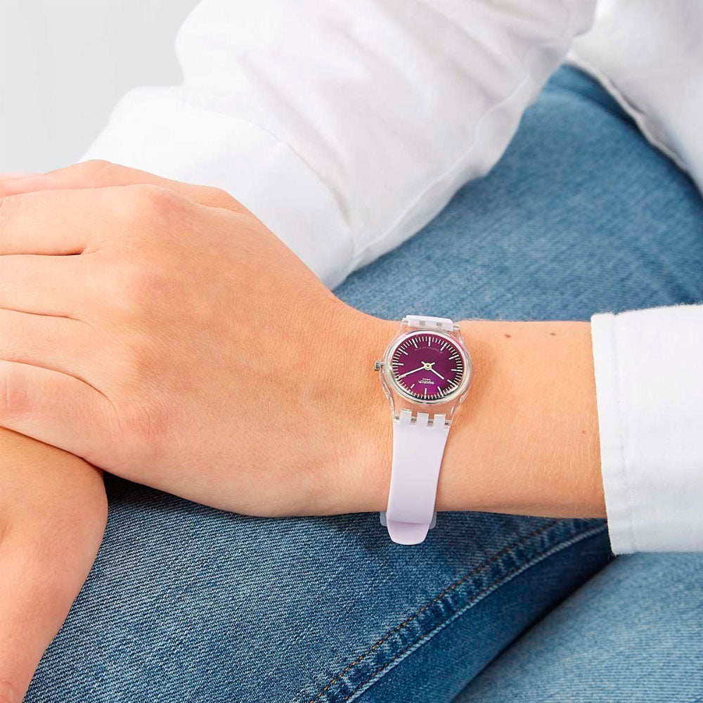 Reloj Swatch LK390 Ultraviolet 25mm Swiss Made - Dando la Hora