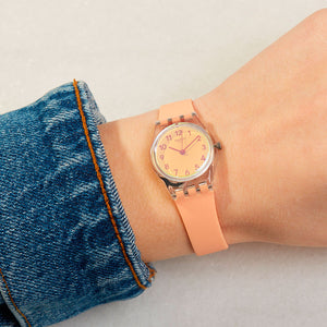 Reloj Swatch LK395 Casual Pink 25mm Swiss Made - Dando la Hora