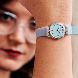 Reloj Swatch LK396 Casual Blue 25mm Swiss Made - Dando la Hora