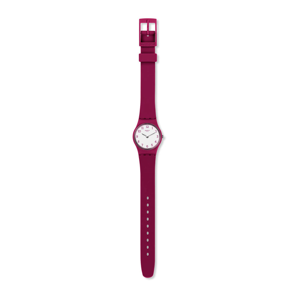 Reloj Swatch LR130 Redbelle 25mm Swiss Made - Dando la Hora
