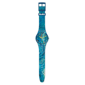 Reloj Swatch MOMA SUOZ335 THE STARRY NIGHT BY VINCENT VAN GOGH 