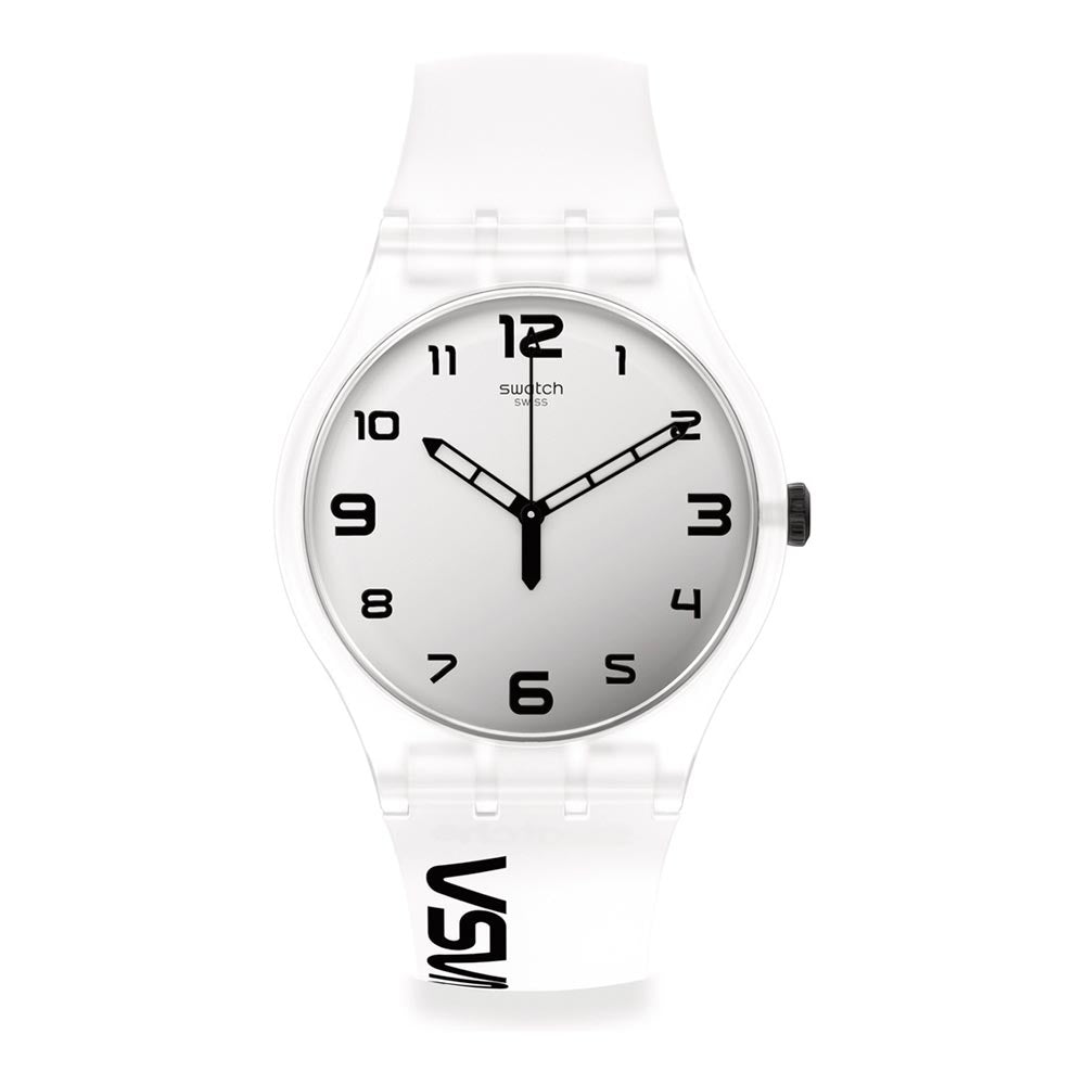 Reloj Swatch NASA SUOZ339 SPACE RACE 41mm Swiss Made -  Dando la Hora