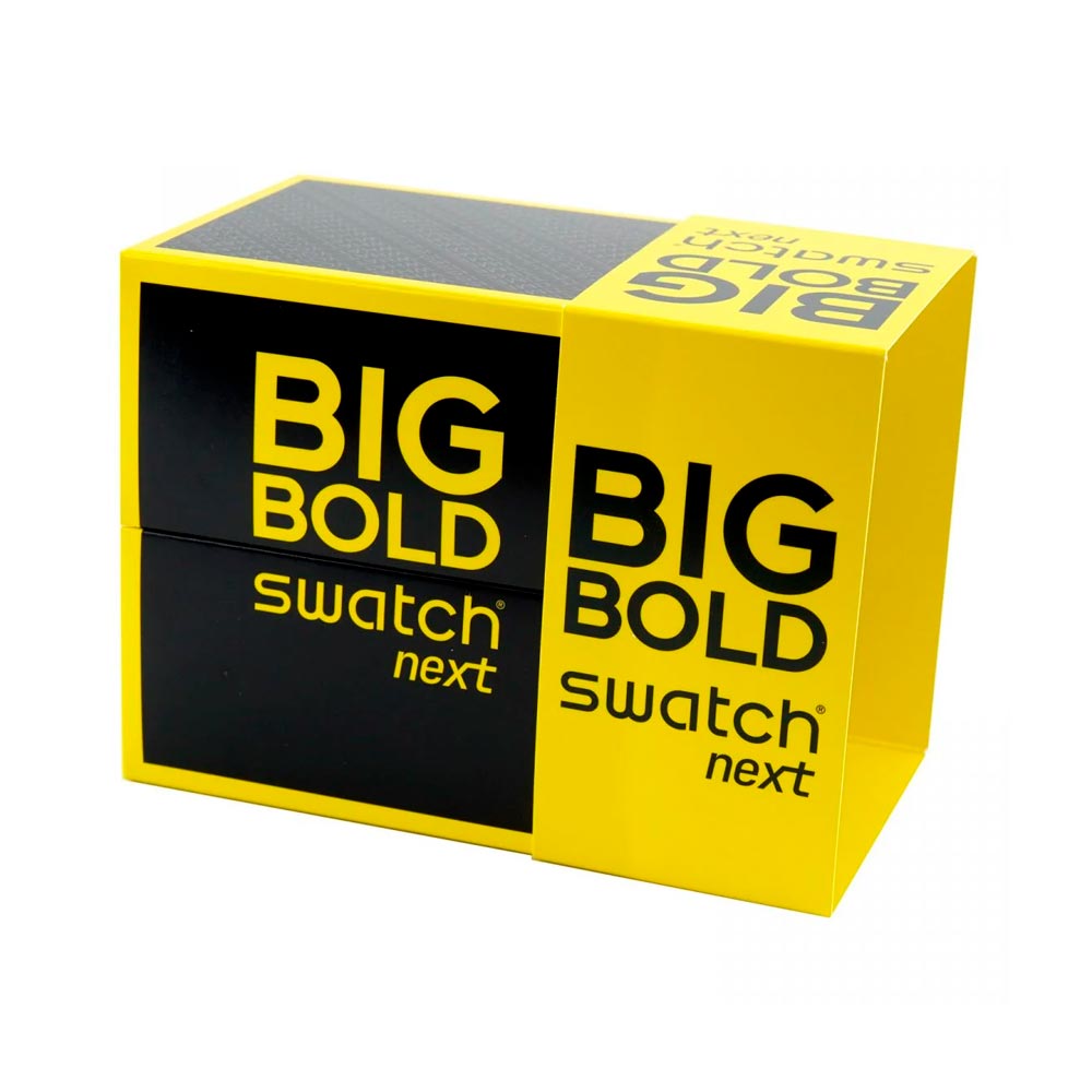Reloj Swatch Next SB03W100 Big Bold 46mm Swiss Made - Dando la Hora
