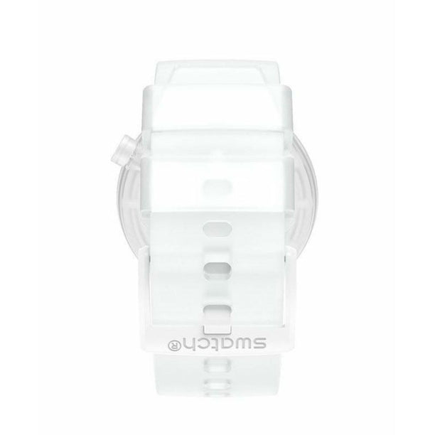 Reloj Swatch SO27E106 WHITEINJELLY Big Bold 47mm Swiss - Dando la Hora