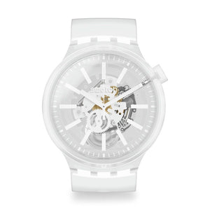 Reloj Swatch SO27E106 WHITEINJELLY Big Bold 47mm Swiss - Dando la Hora