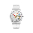 Reloj Swatch SO28K100 CLEARLY GENT (Jellyfish) 34mm Swiss Made