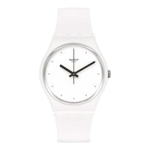 Reloj Swatch SO31W100 Think Time White Bioceramic 34mm - Dando la Hora