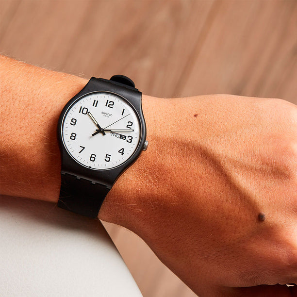 Reloj Swatch SUOB705 Twice Again 41mm Swiss Made - Dando la Hora