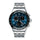 Reloj Swatch YVS423G Boxengasse 43mm Quartz Chronograph  Dando la Hora