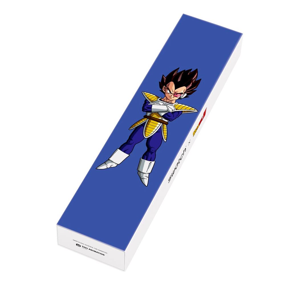 Reloj Swatch x Dragon Ball Z SUOZ348 Vegeta 41mm - Dando la Hora