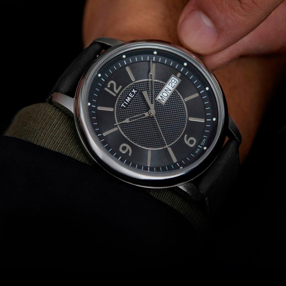 Reloj Timex Chicago TW2V29200 Indiglo Cuero - Dando la Hora - Dando La Hora