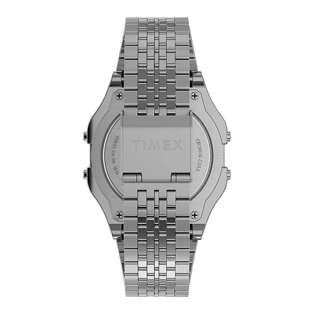 Reloj Timex Indiglo T80 Vintage TW2R79300 Plateado - Dando la Hora
