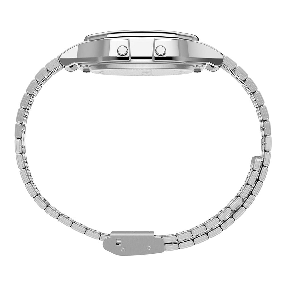 Reloj Timex Indiglo T80 Vintage TW2R79300 Plateado - Dando la Hora