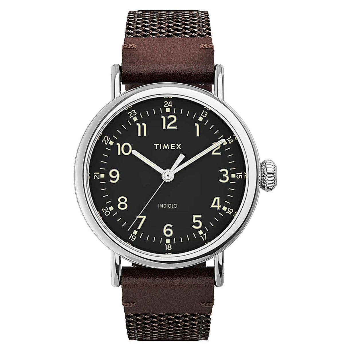 Reloj Timex Standard TW2U89600 Indiglo Cuero - Dando la Hora