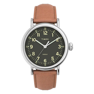 Reloj Timex Standard TW2V27700 Indiglo Cuero - Dando la Hora