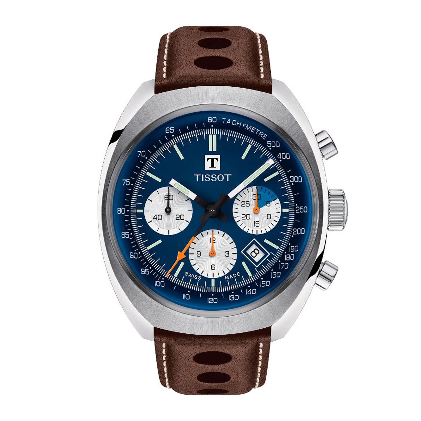 Reloj Tissot Heritage 1973 Chronograph T124.427.16.041.00 Automatico 43mm - Dando la Hora