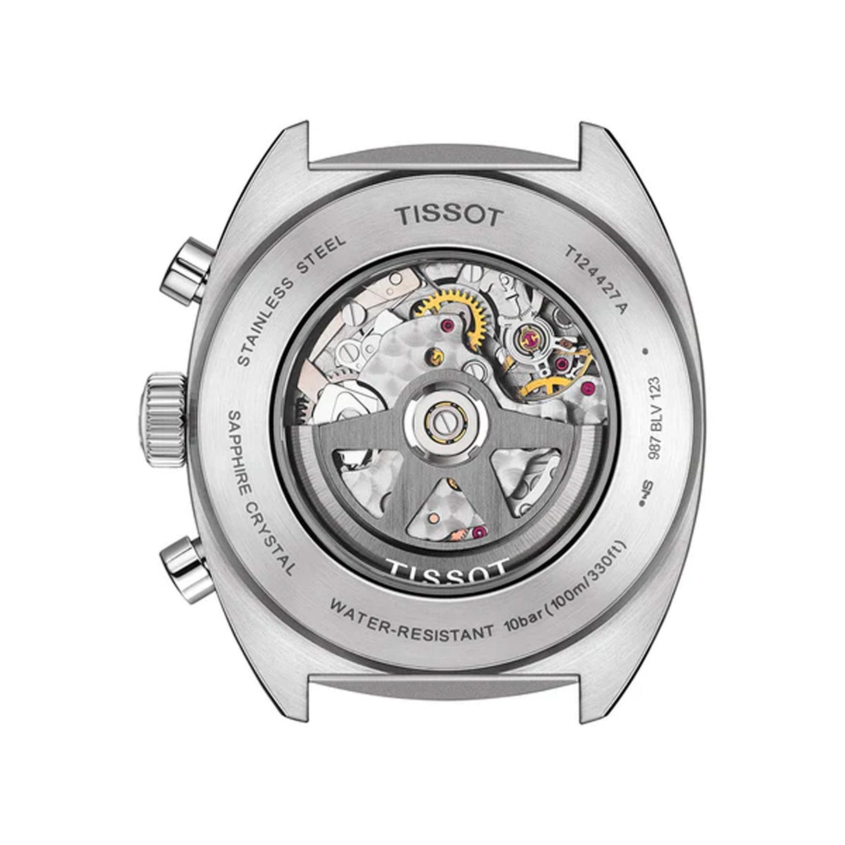 Reloj Tissot Heritage 1973 Chronograph T124.427.16.041.00 Automatico 43mm - Dando la Hora