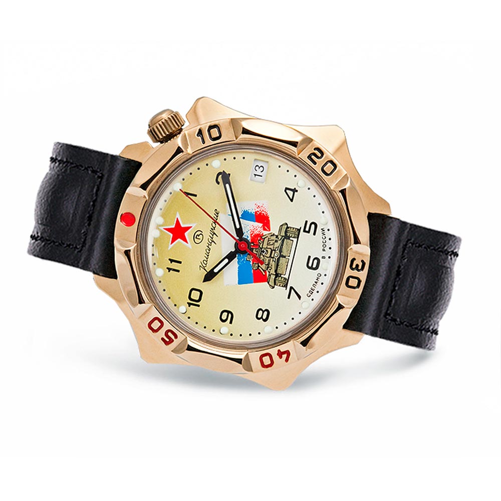 Reloj Vostok Komandirskie 539295 A Cuerda Made in Russia - Dando la Hora