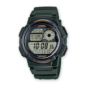 Reloj World Time Casio Vintage AE-1000W-3AVDF - Dando la Hora