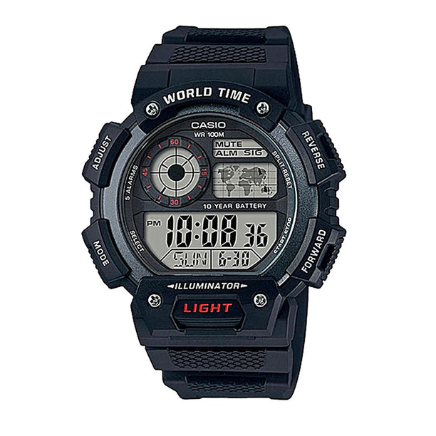 Reloj World Time Casio Vintage AE-1400WH-1AVDF - Dando la Hora