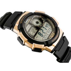 Reloj World Time Royale Casio Vintage AE-1000W-1A3VDF Dorado