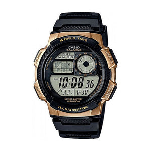 Reloj World Time Royale Casio Vintage AE-1000W-1A3VDF Dorado