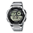 Reloj World Time Royale Casio Vintage AE-1000WD-1AVDF Plateado