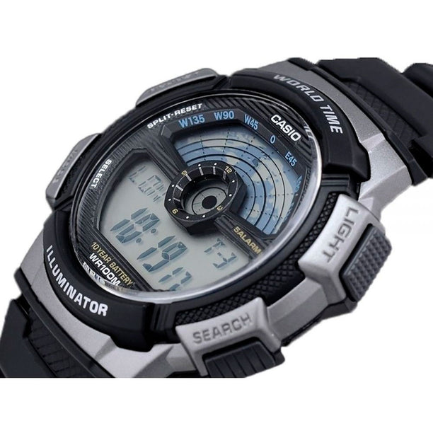 Reloj World Time Royale Casio Vintage AE-1100W-1AVDF - Dando la Hora
