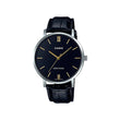 Reloj Casio Análogo LTP-VT01L-1BUDF Correa de Cuero Negra 34mm
