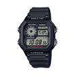 Reloj World Time Royale Casio Vintage AE-1200WH-1AVDF Negro