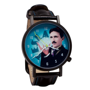 Reloj Análogo Philosophers Guild Nikola Tesla 38mm  - Dando la Hora