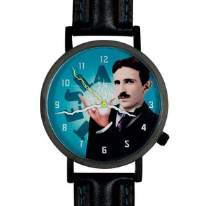 Reloj Análogo Philosophers Guild Nikola Tesla 38mm  - Dando la Hora
