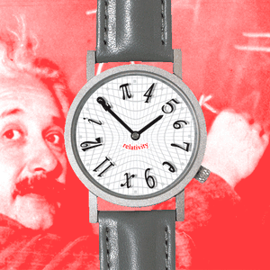 Reloj Análogo Philosophers Guild Relatividad de Einstein 33 mm